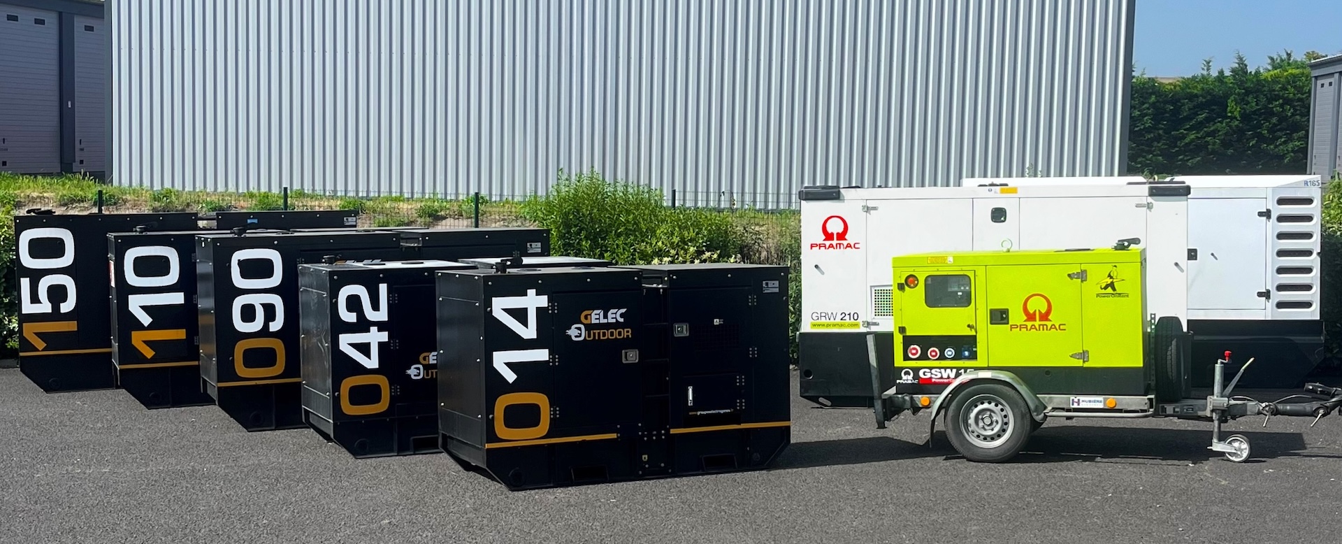 Groupes électrogènes de location CME à Pont-du-Château, près de Clermont-Ferrand – Auvergne